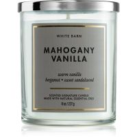 Bath & Body Works Mahogany Vanilla vonná svíčka 227 g