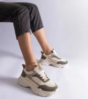 D/CEO White trainers Justar