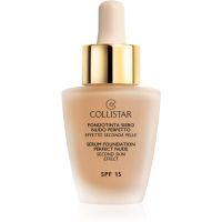 Collistar Serum Foundation Perfect Nude élénkítő make-up a természetes hatásért SPF 15 árnyalat 3 Nude 30 ml