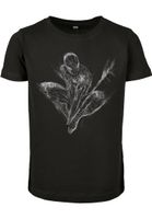 Children's Spiderman Scratched T-Shirt Black