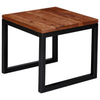 MID.YOU KONFERENČNÝ STOLÍK, farba indického palisandra, drevo, 45/45/40 cm