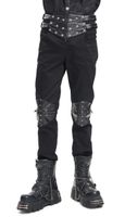 Herrenhose DEVIL FASHION - Black Gothic Punk XL