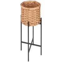 Ambia Home KVETNÍK drevo, kov, plast, 25/60 cm