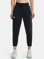 Under Armour Project Rock Terry Crop Jogginghose Schwarz