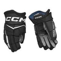 Rukavice CCM Jetspeed FT880 JR, čierna-biela, Junior, 11"