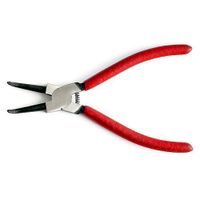 Kliešte Strend Pro P0182B 180 mm, na hriadeľ a poistné krúžky, ohnuté