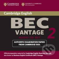 Cambridge BEC Vantage 2 Audio CD - audiokniha z kategorie Jazykové učebnice a slovníky
