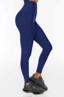 Trendyol Navy Blue Recovery teljes hosszúságú kötött sportleggings