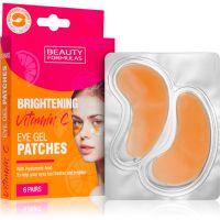 Beauty Formulas Vitamin C освежаваща маска за очи 6x2 бр.