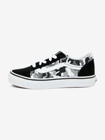 Vans UY Old Skool Kinder Tennisschuhe Schwarz