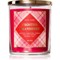 Bath & Body Works Frosted Cranberry ароматна свещ 227 гр.