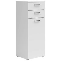 Carryhome KOMODA, biela, 45/115/40 cm