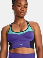 Under Armour Project Rock Lets Go LL Infty Sport Sutien Violet