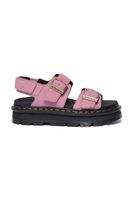 Dr. Martens sandále na platforme dámske semišové ZebZag Sandal