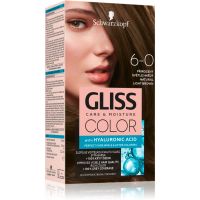 Schwarzkopf Gliss Color tartós hajfesték árnyalat 6-0 Natural Light Brown