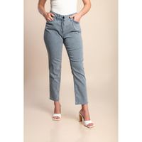 Plus Size Traperice Visokog Struka, Plave
