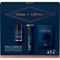 King C. Gillette Styling set Perfect Stubble Kit σετ δώρου για άντρες