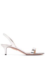 50mm So Nude Leather Slingback Sandals