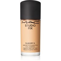 MAC Cosmetics Mini Studio Fix Fluid SPF 15 24HR Matte Foundation + Oil Control podkład matujący SPF 15 odcień NC15 15 ml