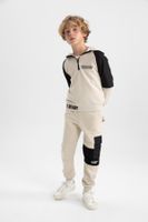 DEFACTO Boys' Printed Jogger Sweatpants