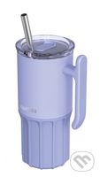 Nerezový termohrnček so slamkou Umi Lavender 720 ml