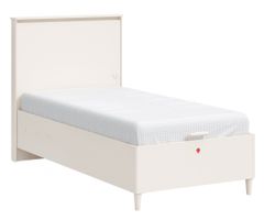 Posteľ 100x200cm s úložným priestorom a usb vendella - béžová