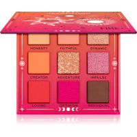 Makeup Revolution Fantasy paletka očných tieňov odtieň Fire 9 g