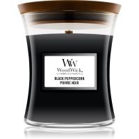 Woodwick Black Peppercorn lumânare parfumată  cu fitil din lemn 275 g