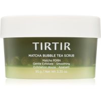 TIRTIR Matcha Bubble Tea Scrub нежно почистващ пилинг с успокояващ ефект 95 гр.