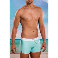 Herren Bademode, Hellblau