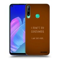 Silikónový čierny obal pre Huawei P40 Lite E - I don´t do costumes