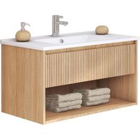 Stylife SKRINKA S UMÝVADLOM, farba duba, 80/50/46 cm