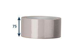 4 ks - Páska samolepiaca PP 75x66 Transparentná