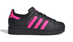 adidas Superstar II Junior Black JQ0284 Femei,Copii - Adidași adidas Originals - Negru - JQ0284-4 - Size: 4