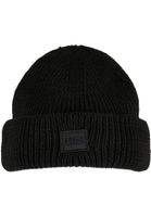 Knitted wool hat black