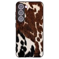 Silikónový čierny obal pre Samsung Galaxy S23 5G - Rust