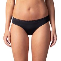 Bellinda 
DAILY MICRO SLIP - Women's panties with lace - black