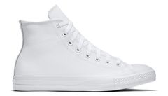 Converse Chuck Taylor All Star Mono Leather White Unisex - Tenisice Converse - Bijela - 1T406-4.5 - Size: 4.5