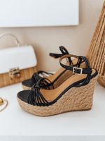 Női SUMMERLIKE szandál fekete Dstreet