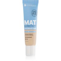 Bell Hypoallergenic dlhotrvajúci zmatňujúci make-up SPF 25 odtieň 01 Vanilla 30 g