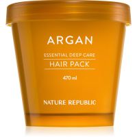 NATURE REPUBLIC Argan Essential Deep Care Hair Pack hidratantna i hranjiva maska za oštećenu kosu 470 ml