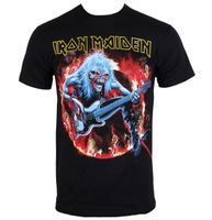 Herren T-Shirt Iron Maiden - Fear Live Flames - EMI XL