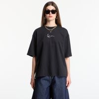 T-shirt Karl Kani Signature Stencil Peached Oversized T-Shirt Black S