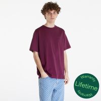 T-shirt Queens Men's Essential T-Shirt With Tonal Print Bordeaux XXL
