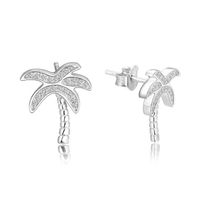 Olivie Strieborné náušnice PALMA 7433