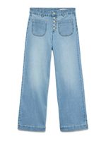 VERO MODA Traperice  plavi traper