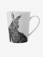 Maxwell & Williams Marini Ferlazzo 450ml Kangaroo Tasse Weiß