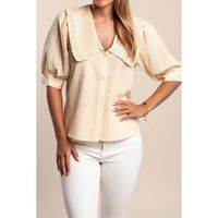 Kurzarmshirt, Gelb