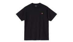 Carhartt WIP S/S American Script T-Shirt Black Pánske - Tričká Carhartt WIP - Čierna - I029956_89_XX-L - Size: L