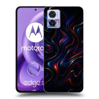 Silikónový prehľadný obal pre Motorola Edge 30 Neo - Noir